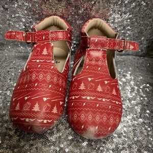 Christmas Theme Monkey Feet (3-4Y)